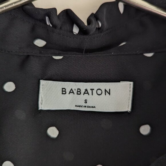 Babaton Polka Dot Garamond Blouse - Picture 8 of 8